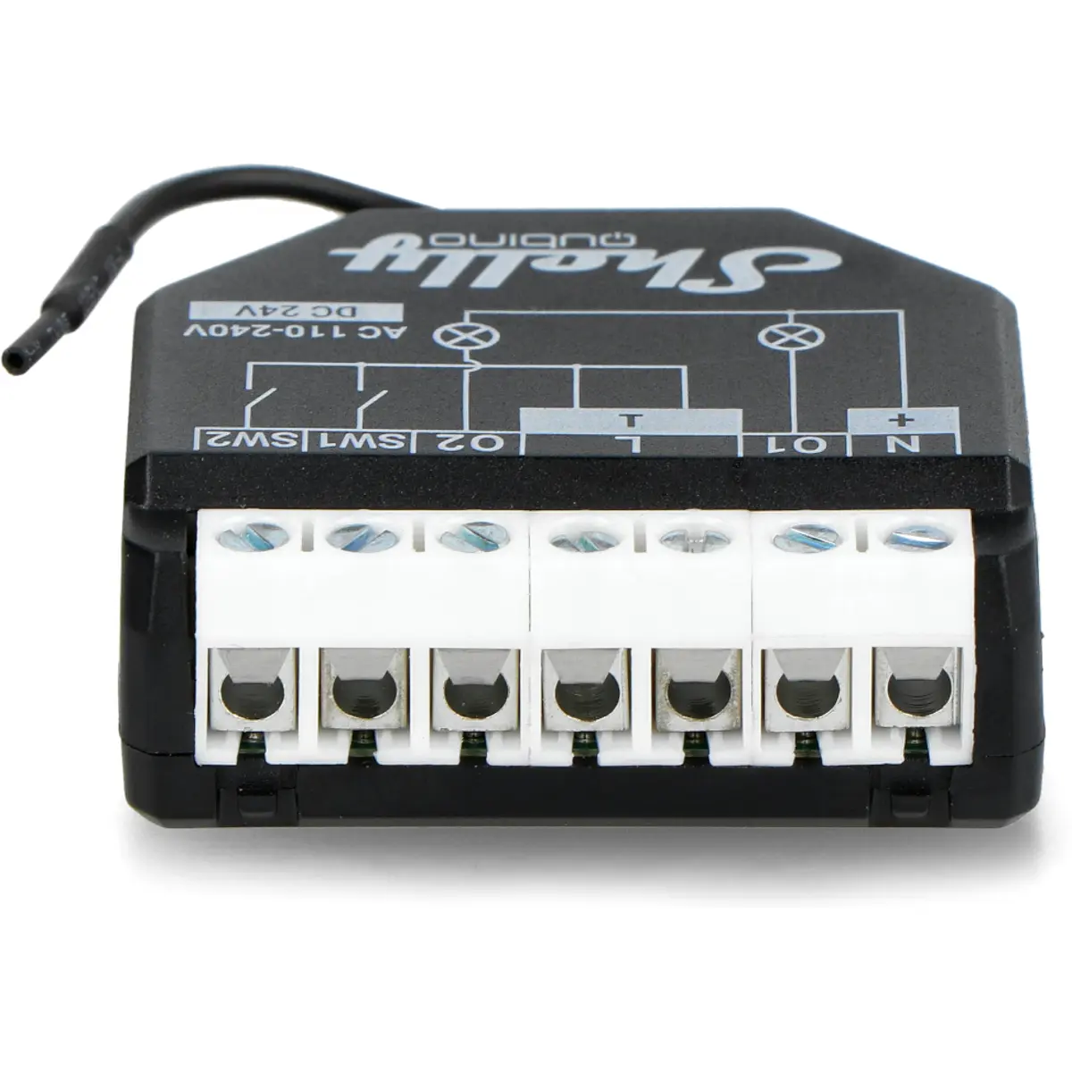 Shelly Qubino Wave 2PM - Módulo interruptor para automação Z-Wave c/ medição de energia 2 canais 10A - SHWAVE2PM - Image 3