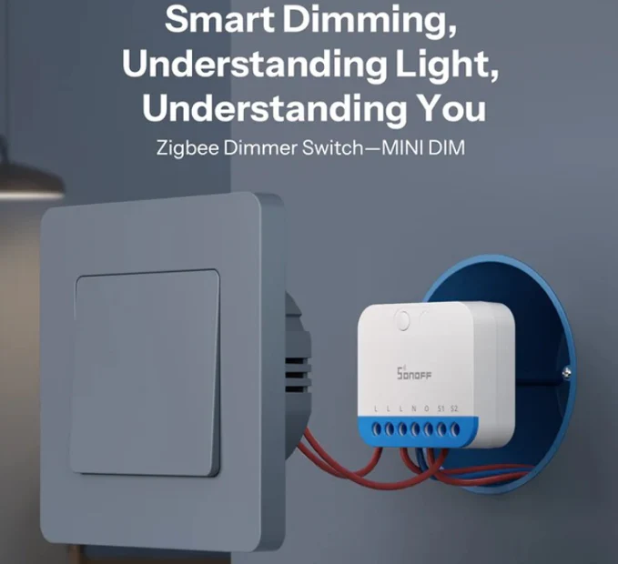 Sonoff Interruptor Dimmer Inteligente Zigbee 3.0 - SONOFF MINI-ZBDIM - Image 4